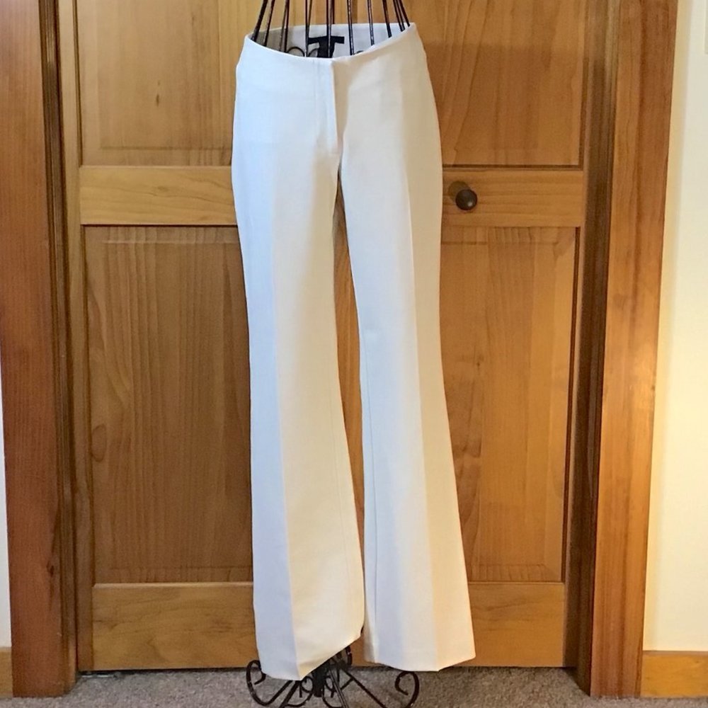 The Limited ~ Cream Stretch Dress Pants